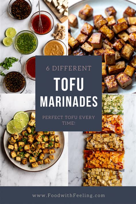 Tofu Marinade (6 ways!) - Food with Feeling