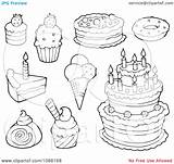 Dessert coloring pages To Download And Print For Free sketch template