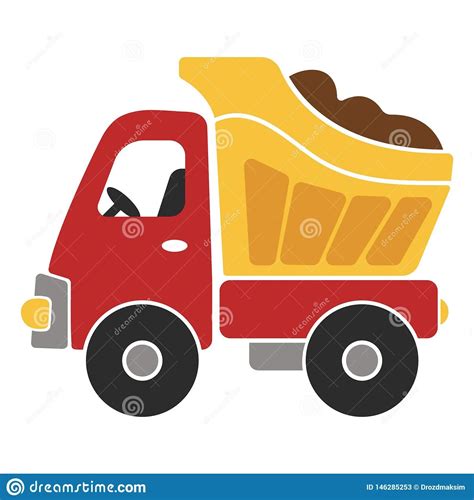 Dumptruck Clipart Ideas | Clip art, Kids stock, Dump trucks