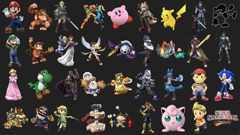 Super Smash Bros. Brawl Characters by Jsmit186 on DeviantArt