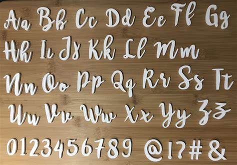 ‘EMILY4’ Font full Alphabet Stamp - Fondant Embosser Alphabet Stamp Cake Embossing | Alphabet ...