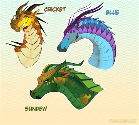 Cricket, Blue and Sundew by suntropikl on DeviantArt