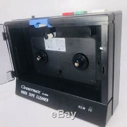 VC-8088 Cleanermate Multi-Function Wet Dry VHS Video Tape Cleaner