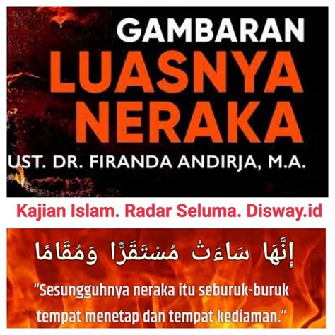 Konsep Neraka Jahanam dalam Agama Islam