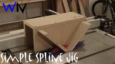 How to Make a Spline Jig - YouTube | Woodworking joints, Woodworking, Jig