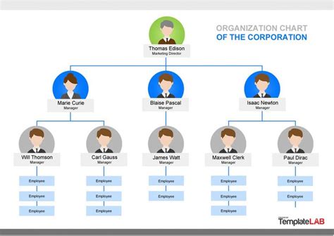 Browse Our Image of Chain Of Command Chart Template | Organizational chart, Organization chart ...