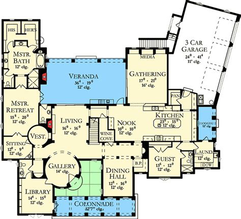 Spanish House Floor Plans - Small Modern Apartment