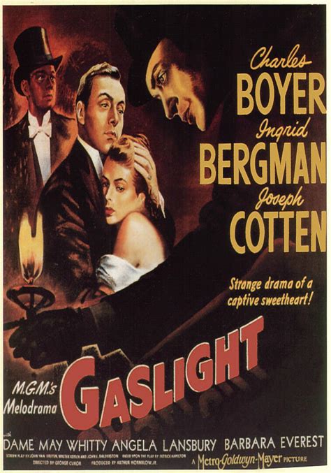 Gaslight | Gaslight movie, Ingrid bergman, Movie posters vintage