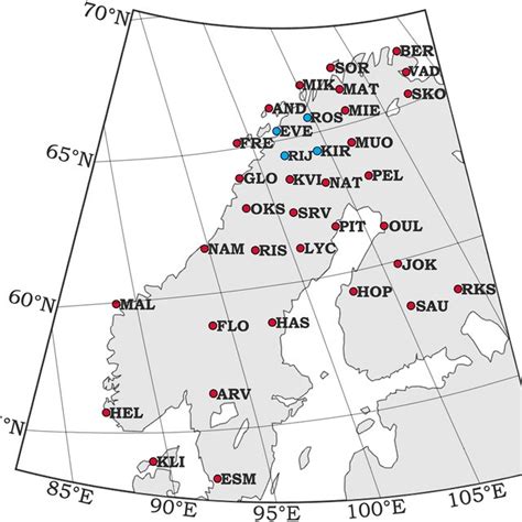 Time derivatives of 1‐hr averages. Rostadalen (ROS), Evenes (EVE),... | Download Scientific Diagram