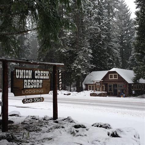 Union Creek Resort and Beckie's Cafe 9th March 2016· | Oregon swimming ...