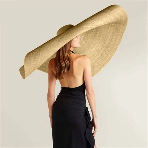 Women's Straw Hats Women Sun Hat Wide Brim Summer Straw Hat Fashion Foldable Lady Beach Hats Cap ...