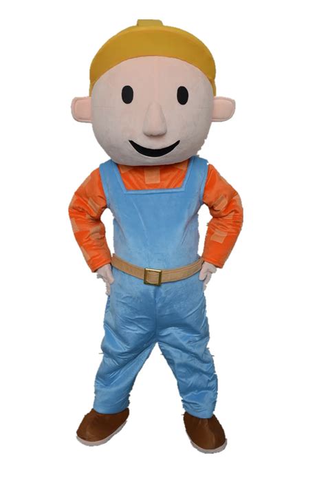 Bob The Builder Mascot Costume For Adults Fancy Party Dress Suit Carnival Costume-in Mascot from ...