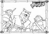 Online coloring Pages splinter Coloring Master Teenage Mutant  sketch template
