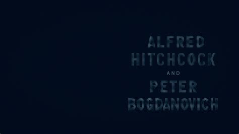 Peter Bogdanovich interviews Alfred Hitchcock (1963) - YouTube