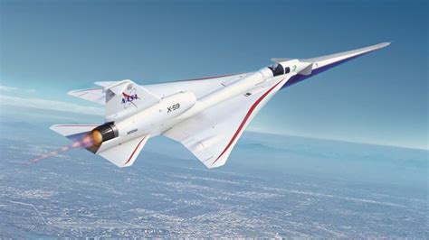 Nasa shows off 'quiet' new X-59 supersonic jet - BBC Newsround