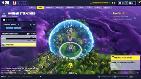 Fortnite: How to access Storm Shield Storage - PwrDown