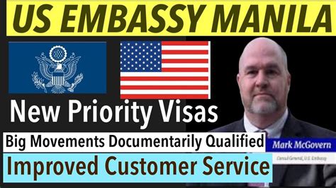 LATEST UPDATE | US EMBASSY MANILA | VISA PROCESSING UPDATE ALL CATEGORIES - YouTube