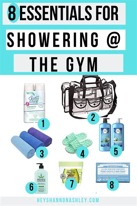 8 gym bag essentials: Showering at the Gym — hey ShannonAshley