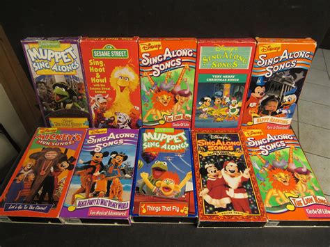 Sesame Street Vhs Lot