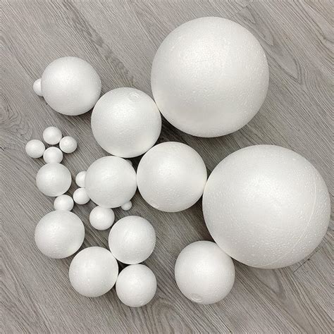 Gommapiuma SOLUSTRE 10 Pz 4 Cm Bianco Modellazione Craft Styrofoam ...