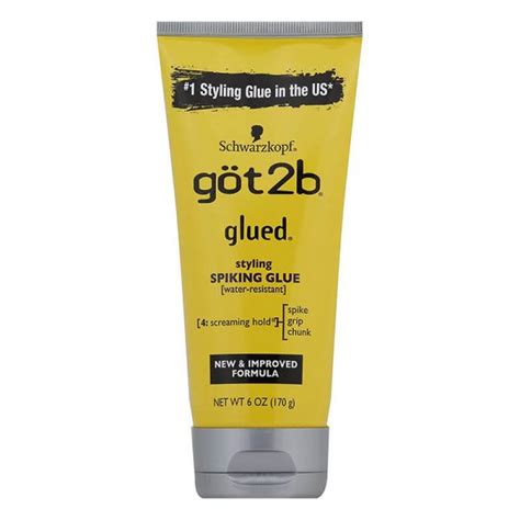 GOT2B GEL [ULTRA GLUED/BLACK] 6oz - Cicelys Beauty Supply