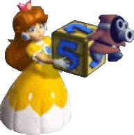 Princess Daisy Snifit Sticker - Princess Daisy Snifit Mario Party 3 - Discover & Share GIFs