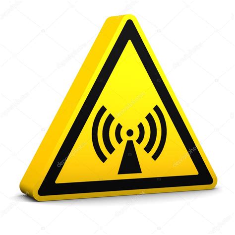 Non Ionising Radiation Sign — Stock Photo © nmcandre #2851119