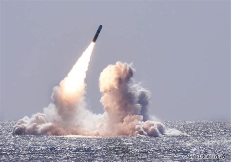 US Navy launches Trident II D5 missile from USS Nebraska - Naval Technology