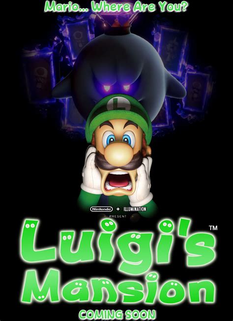 Luigi's Mansion Movie Fan-Made Teaser Poster by Big-Z-2015 on DeviantArt