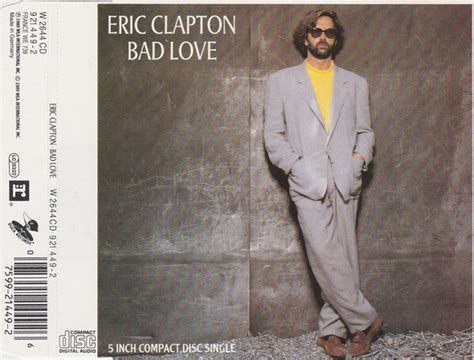 Eric Clapton Bad Love VINYL - Discrepancy Records