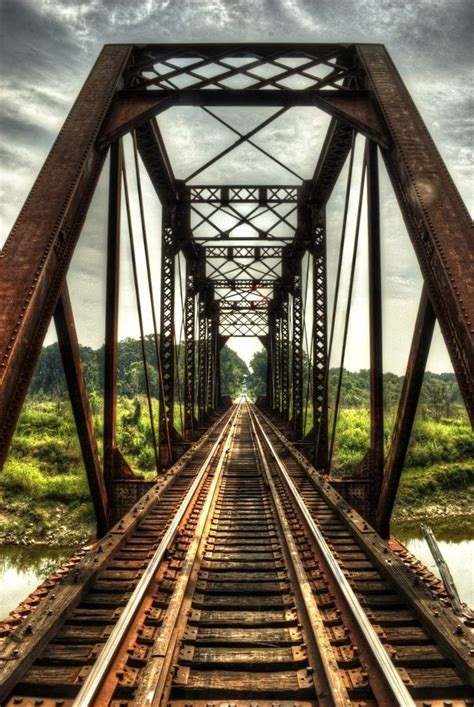 Railroad Bridge by Ron Mills on 500px | Railroad bridge, Scenic, Train tracks