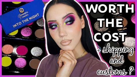 OMG! GLAMINATRIX COSMETICS INTO THE NIGHT PALETTE SWATCHES & REVIEW ...