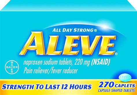 Naproxen (Aleve) For Gout - Your Gout Friend