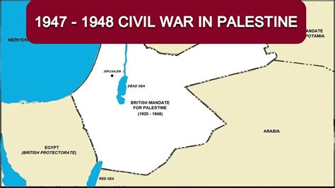 1947 – 1948 Civil War in Palestine - YouTube