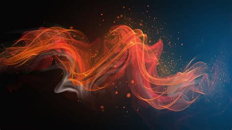 Orange abstract waves Ultra HD wallpaper | Pxfuel