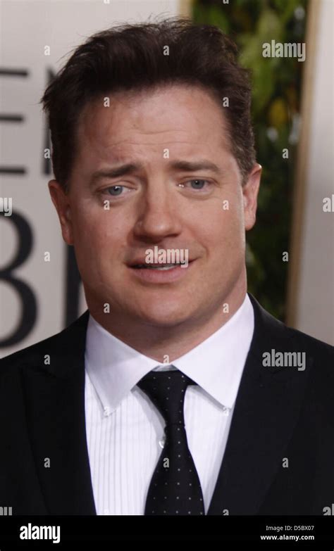 US actor Brendan Fraser arrives for the 67th Golden Globe Awards in Los Angeles, USA, 17 January ...