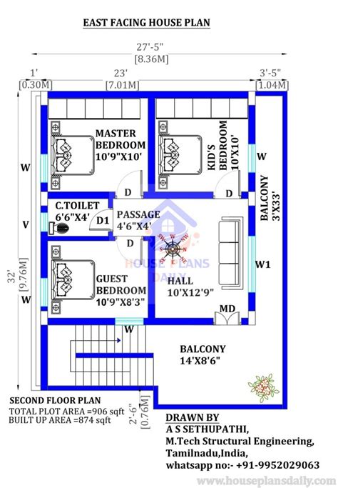 Modern House Plan and Elevation | House Design | Front Elevation ...