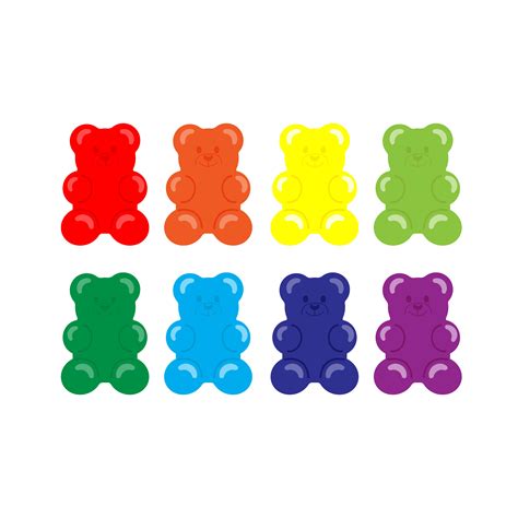 How To Draw A Gummy Bear Easy Step By Step Cute Kawaii