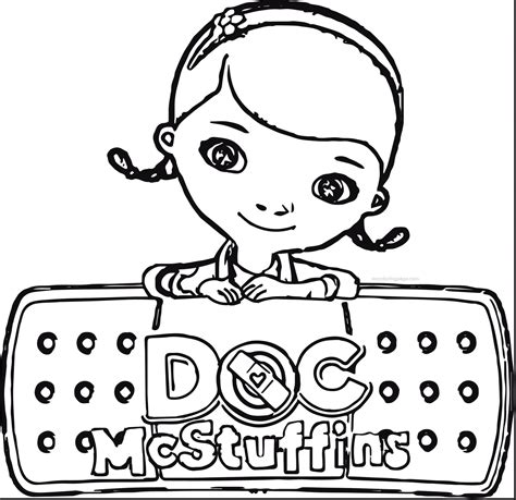 Doc Mcstuffins Coloring Pages Unique Doc Mcstuffins Coloring Page | Doc mcstuffins coloring ...