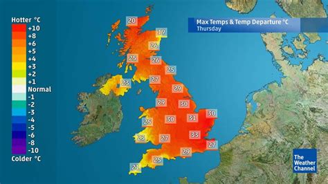 How hot is it going to be in the UK this week? - Videos from The Weather Channel