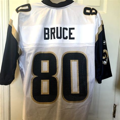 St. Louis Rams NFL Official Jersey Isaac Bruce 80 Reebok | Etsy