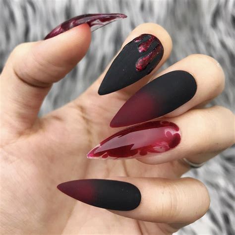 50 + Stylish and Fun Halloween Nail Designs – OSTTY