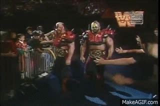 WWF - LEGION OF DOOM ENTRANCE on Make a GIF