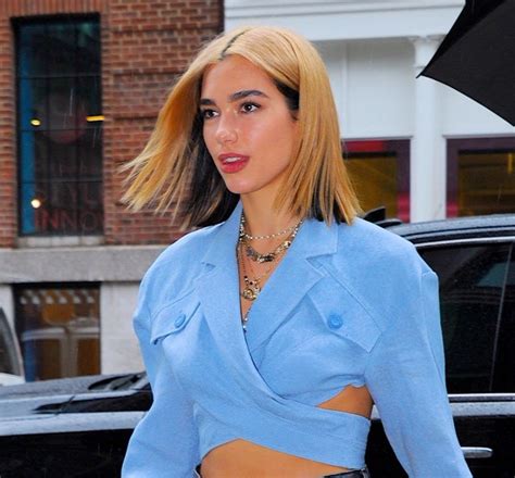 Dua Lipa Reveals Two-Tone Hair Color — Photos | Allure