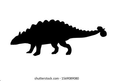 Silhouette ankylosaurus Images, Stock Photos & Vectors | Shutterstock