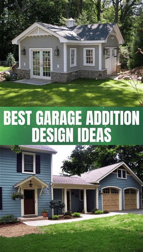 BEST GARAGE ADDITION DESIGN IDEAS | Garage addition, Garage addition ideas, Garage design