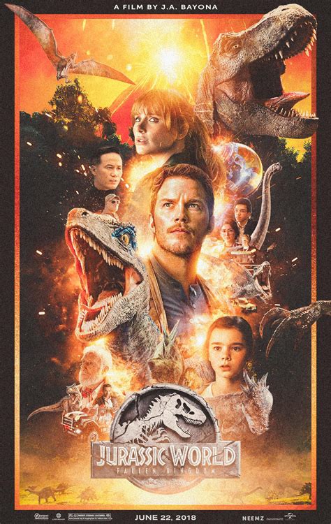 1 Drew Struzan inspired Jurassic World Fallen Kingdom Movie Poster - By Nima Nakhshab : r ...