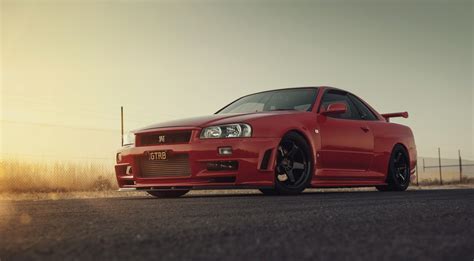 #GTR #Nissan #R34 #RED #1080P #wallpaper #hdwallpaper #desktop | Gtr ...