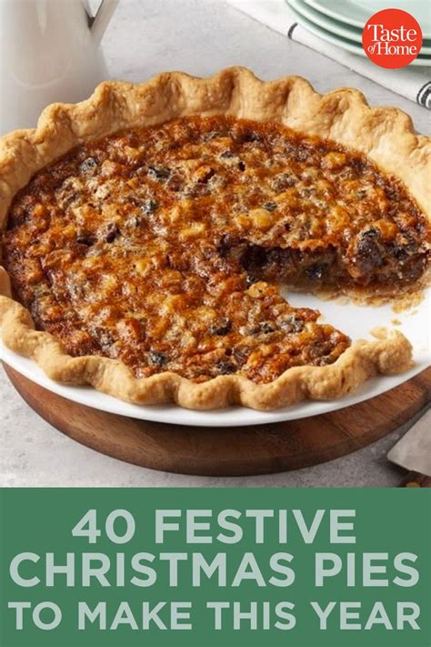 40 Festive Christmas Pies to Make This Year | Christmas pie recipes, Holiday pies recipes ...