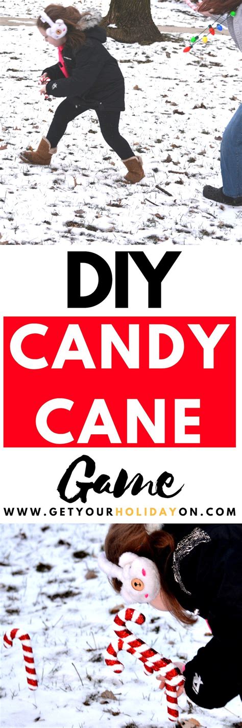 Candy Cane Hunt (With Pictures!) | Get Your Holiday On | Candy cane, Candy cane game, Diy candy